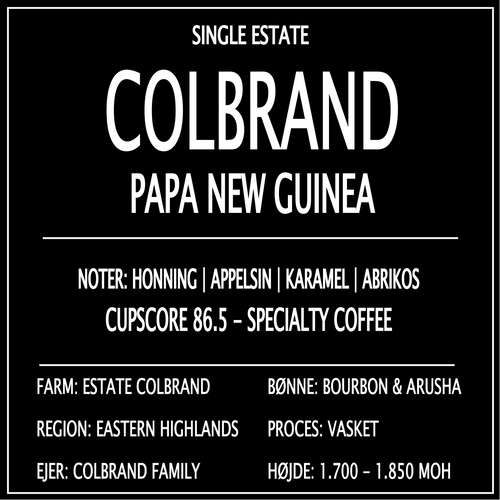 COLBRAND ESTATE, PAPUA NEW GUINEA - 250 G