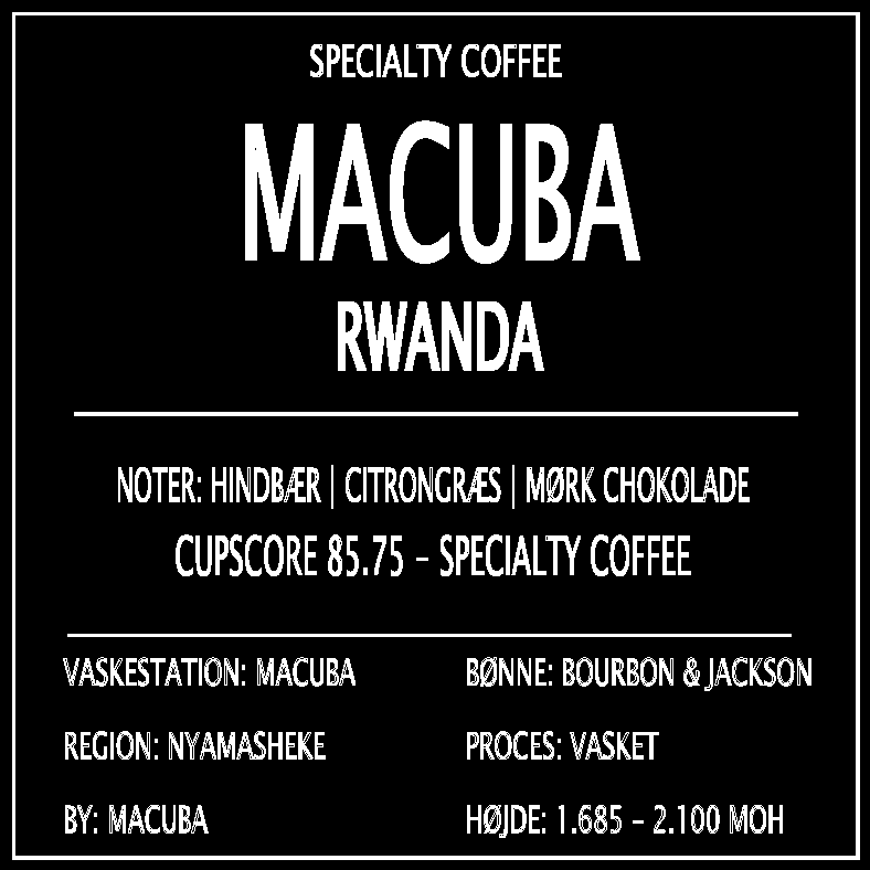 MACUBA, RWANDA - 250 G